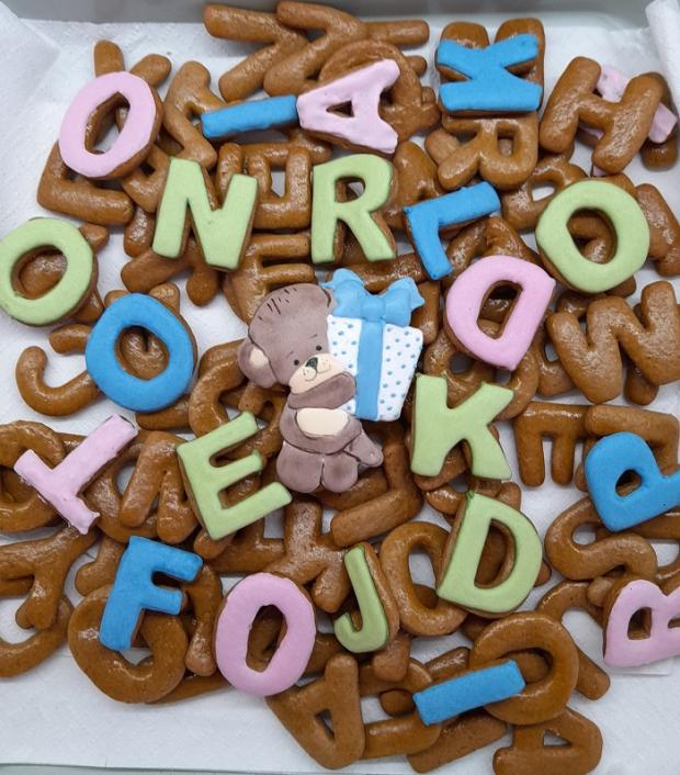 písmenká pre prváčika, medovníky, Medovníky pre deti, mariaJ, 1