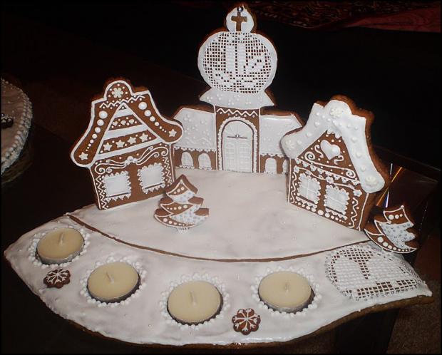 Adventný medovníček, medovníky, Vianočné medovníky, MiskaA, 1