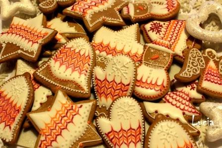 Vianočné medovníky vzorované, medovníky, Vianočné medovníky, Lucia Trubíniová, 1