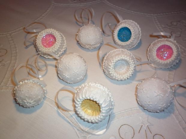 vianočné gule - 4-6 cm, medovníky, Vianočné medovníky, kacena4, 1