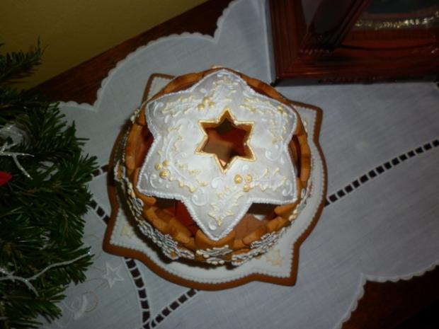 ,,čarovná,, vianočná guľa, pohľad z vrchu, medovníky, Vianočné medovníky, kacena4, 1