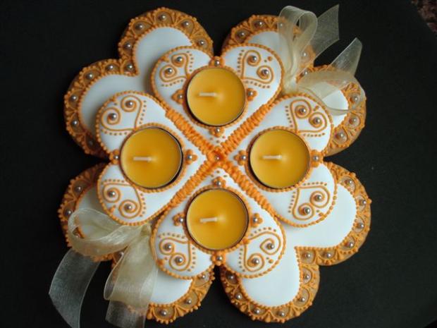 Adventný veniec :-), medovníky, Vianočné medovníky, N0EMI, 1