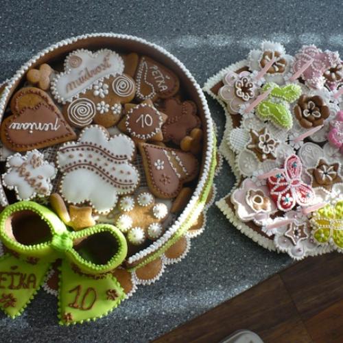 perniková torta pre malú slečnu otvorená
