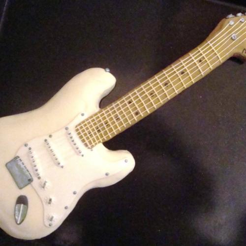 GITARA Fender stratocaster white
