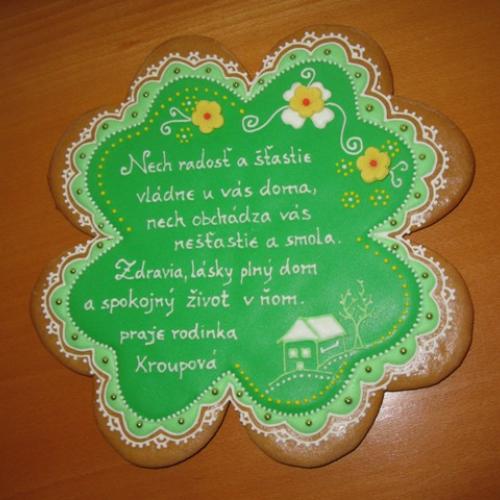 prianie do nového domčeku